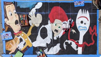 Chalk festival Toy Story 4 05