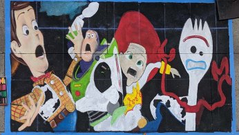 Chalk festival Toy Story 4 10