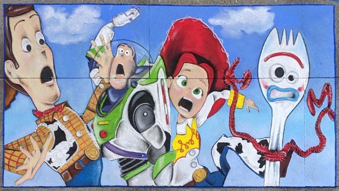 Chalk festival Toy Story 4 20