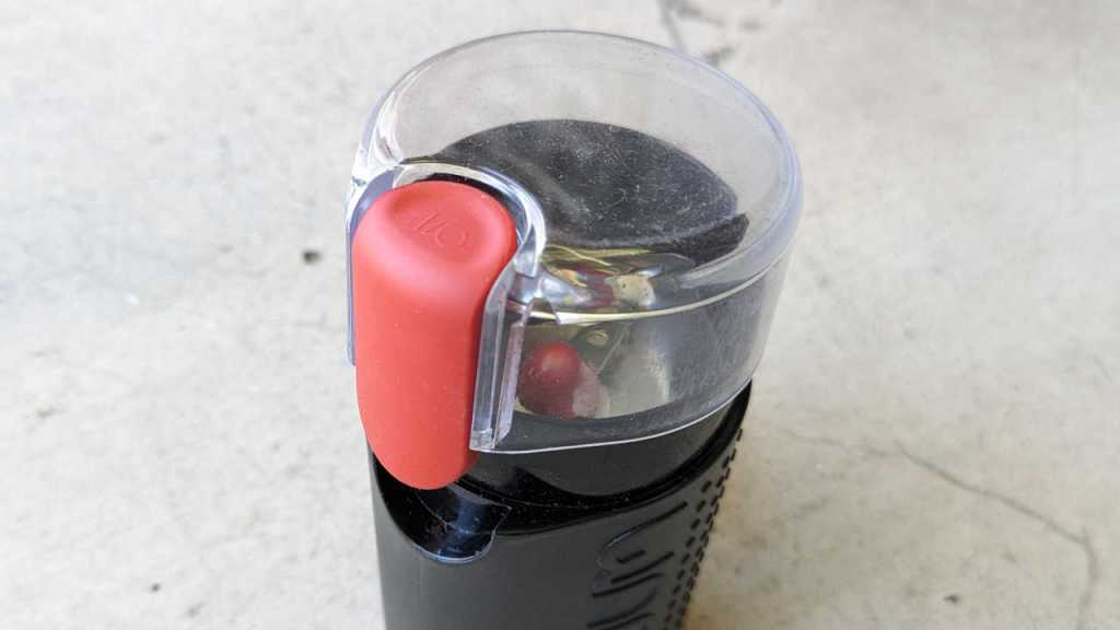Bodum Bistro Electric Coffee Grinder No.11160-3 - Black/Red GOOD CONDITION